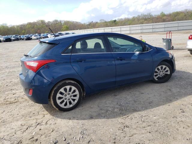 KMHD35LH2GU310124 - 2016 HYUNDAI ELANTRA GT BLUE photo 3