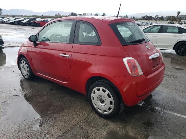 3C3CFFAR6DT599611 - 2013 FIAT 500 POP RED photo 2