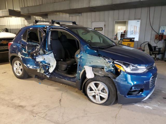 3GNCJLSBXLL319124 - 2020 CHEVROLET TRAX 1LT BLUE photo 4