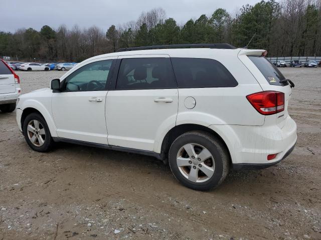 3C4PDCBG3CT144499 - 2012 DODGE JOURNEY SXT WHITE photo 2