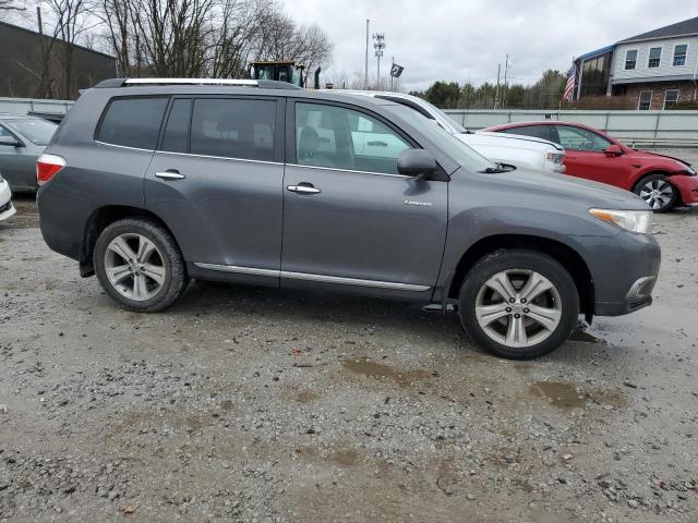 5TDDK3EHXDS246391 - 2013 TOYOTA HIGHLANDER LIMITED GRAY photo 4