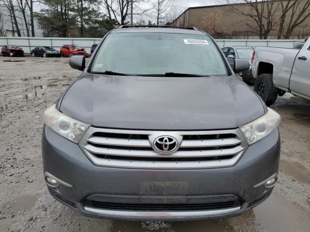 5TDDK3EHXDS246391 - 2013 TOYOTA HIGHLANDER LIMITED GRAY photo 5