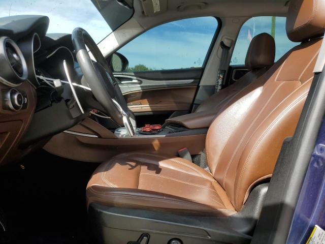ZASFAKPNXJ7B98882 - 2018 ALFA ROMEO STELVIO SPORT Blau Foto 7
