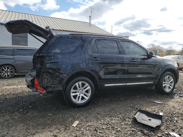 1FM5K8D85JGB02252 - 2018 FORD EXPLORER XLT BLACK photo 3