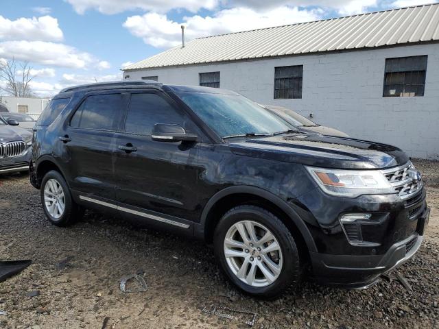 1FM5K8D85JGB02252 - 2018 FORD EXPLORER XLT BLACK photo 4