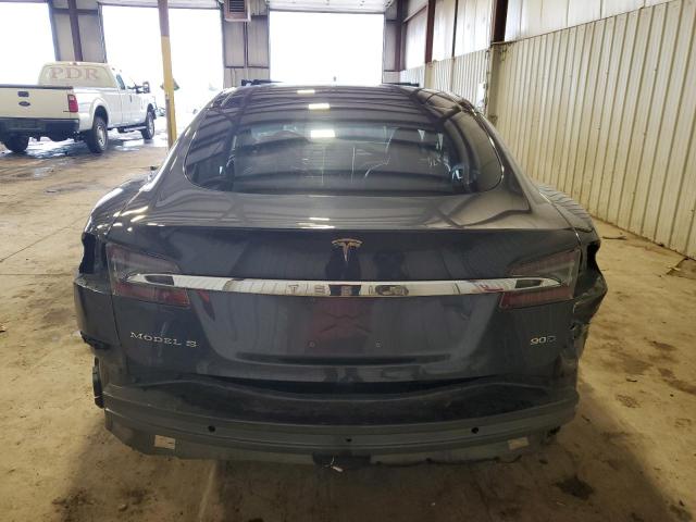 5YJSA1E24HF203136 - 2017 TESLA MODEL S CHARCOAL photo 6