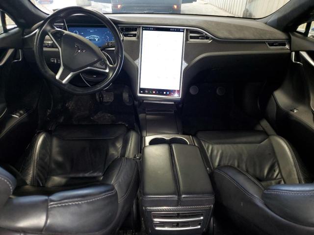 5YJSA1E24HF203136 - 2017 TESLA MODEL S CHARCOAL photo 8