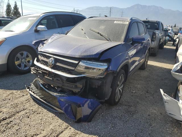 3VVSX7B26PM302946 - 2023 VOLKSWAGEN TAOS SE BLUE photo 1