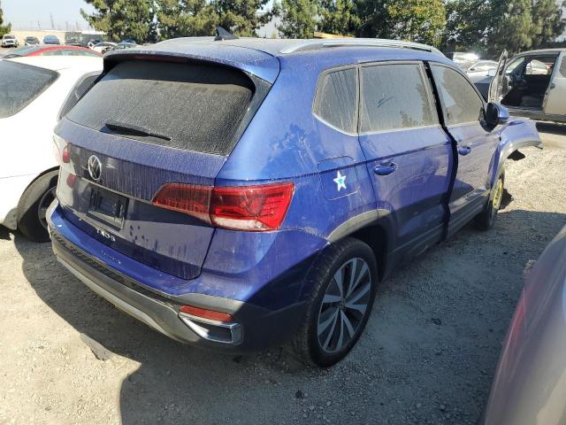 3VVSX7B26PM302946 - 2023 VOLKSWAGEN TAOS SE BLUE photo 3