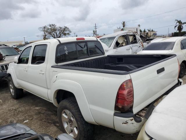 5TEJU62N57Z430220 - 2007 TOYOTA TACOMA DOUBLE CAB PRERUNNER WHITE photo 2
