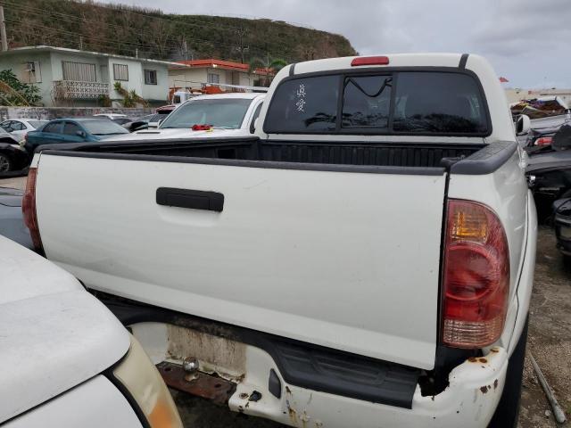 5TEJU62N57Z430220 - 2007 TOYOTA TACOMA DOUBLE CAB PRERUNNER WHITE photo 6