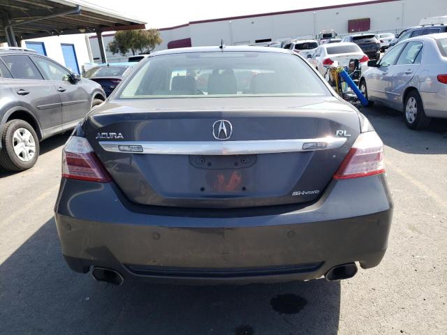 JH4KB26619C002196 - 2009 ACURA RL GRAY photo 6