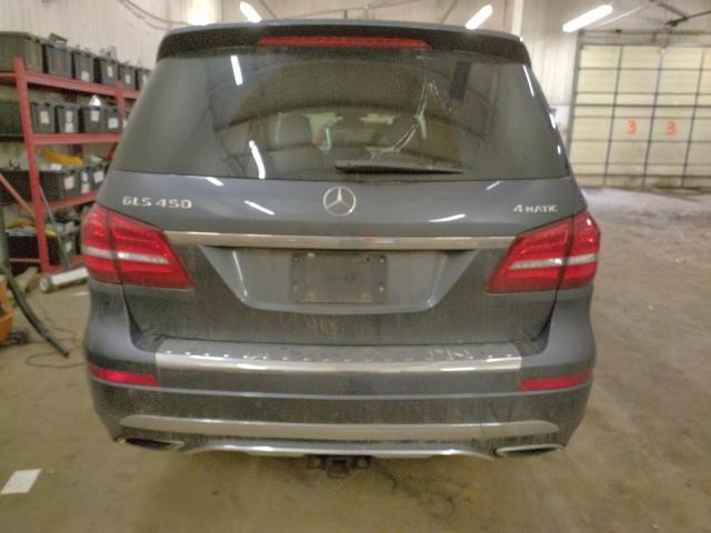 4JGDF6EE0HA744660 - 2017 MERCEDES-BENZ GLS 450 4MATIC BLACK photo 6