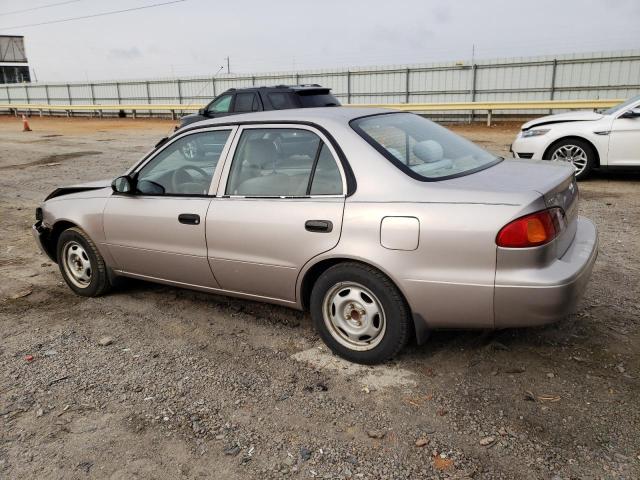 2T1BR12E0YC294160 - 2000 TOYOTA COROLLA VE BEIGE photo 2