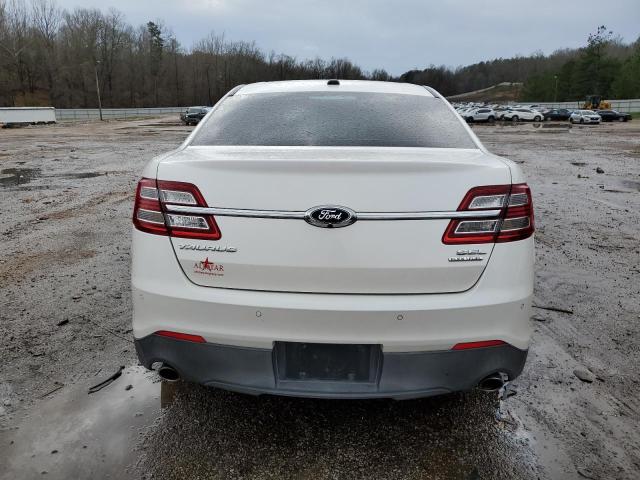 1FAHP2E86EG103839 - 2014 FORD TAURUS SEL WHITE photo 6