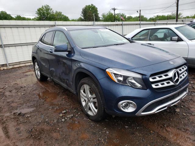 WDCTG4GB7KJ612646 - 2019 MERCEDES-BENZ GLA 250 4MATIC BLUE photo 1