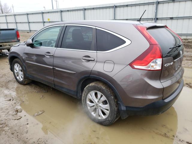 5J6RM4H52DL052280 - 2013 HONDA CR-V EX BROWN photo 2