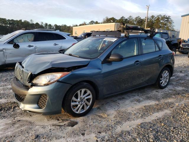 JM1BL1L72D1780355 - 2013 MAZDA 3 I TEAL photo 1