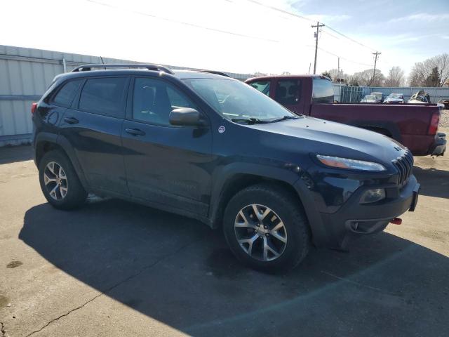 1C4PJMBS8EW160522 - 2014 JEEP CHEROKEE TRAILHAWK ლურჯი ფოტო 4