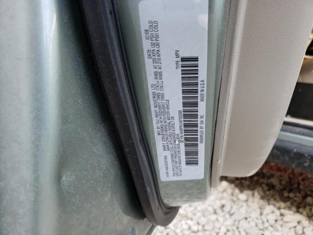 4S4BP61C497323399 - 2009 SUBARU OUTBACK 2.5I TEAL photo 12