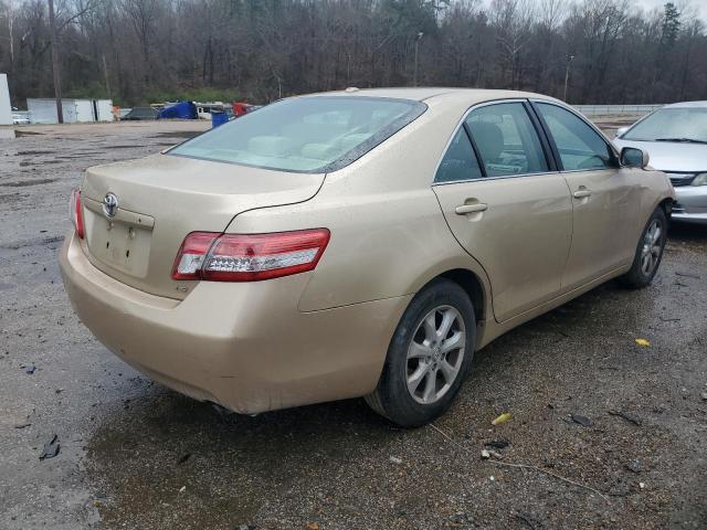 4T1BF3EK5BU669858 - 2011 TOYOTA CAMRY BASE GOLD photo 3