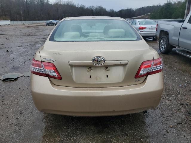 4T1BF3EK5BU669858 - 2011 TOYOTA CAMRY BASE GOLD photo 6