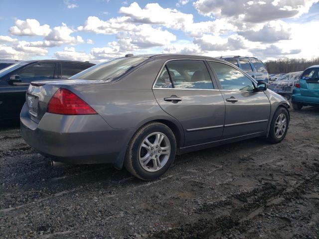 1HGCM56816A111463 - 2006 HONDA ACCORD EX GRAY photo 3