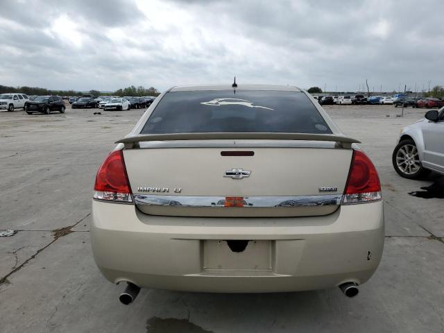 2G1WC57M891229348 - 2009 CHEVROLET IMPALA 2LT TAN photo 6