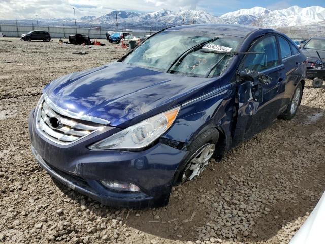 5NPEB4AC3DH630734 - 2013 HYUNDAI SONATA GLS BLUE photo 1