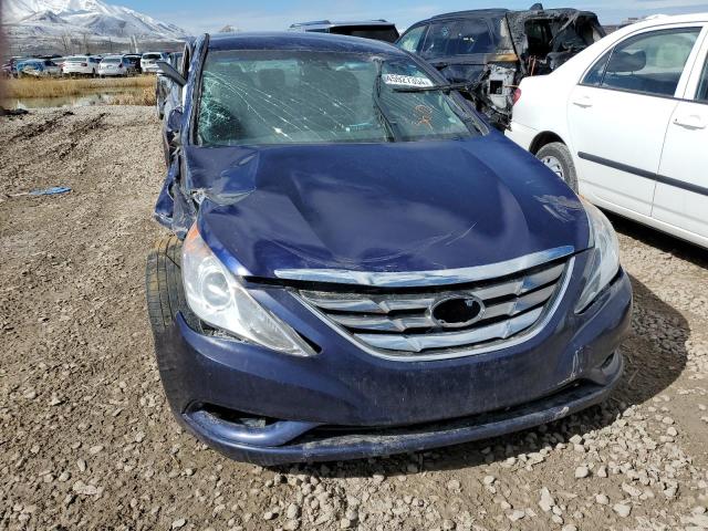 5NPEB4AC3DH630734 - 2013 HYUNDAI SONATA GLS BLUE photo 5