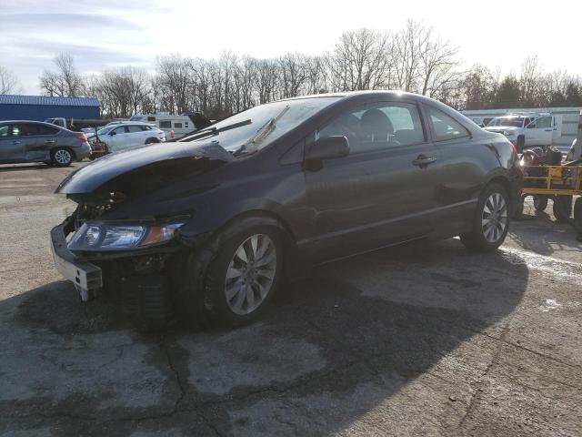 2HGFG1B98BH503119 - 2011 HONDA CIVIC EXL BLACK photo 1