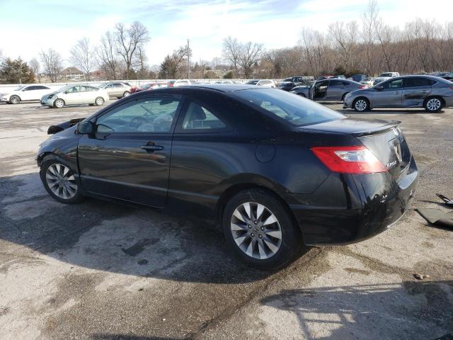 2HGFG1B98BH503119 - 2011 HONDA CIVIC EXL BLACK photo 2