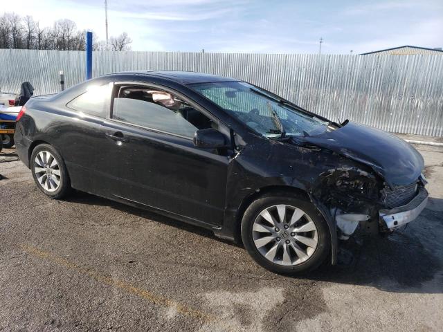 2HGFG1B98BH503119 - 2011 HONDA CIVIC EXL BLACK photo 4