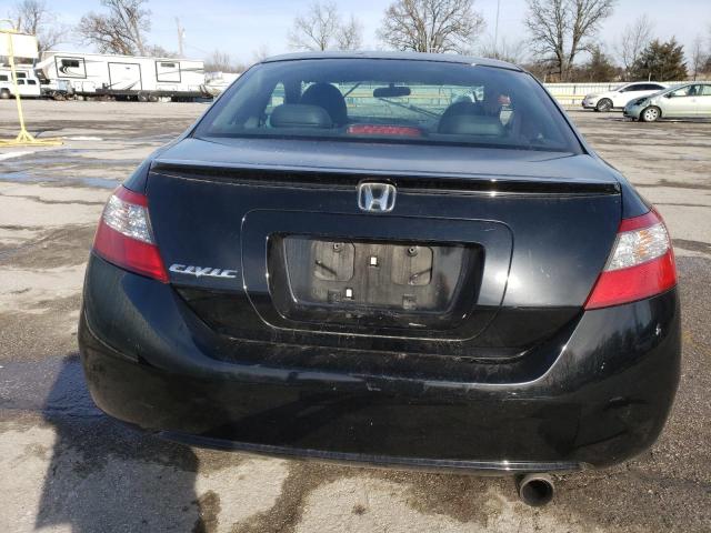 2HGFG1B98BH503119 - 2011 HONDA CIVIC EXL BLACK photo 6