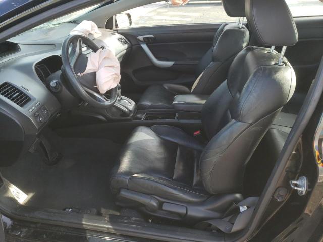 2HGFG1B98BH503119 - 2011 HONDA CIVIC EXL BLACK photo 7