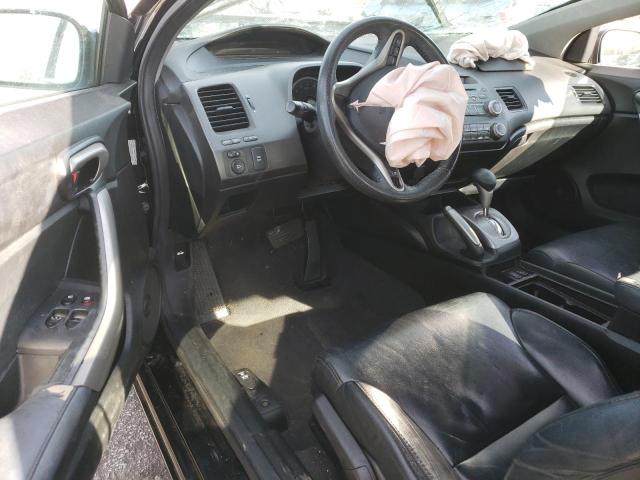 2HGFG1B98BH503119 - 2011 HONDA CIVIC EXL BLACK photo 8