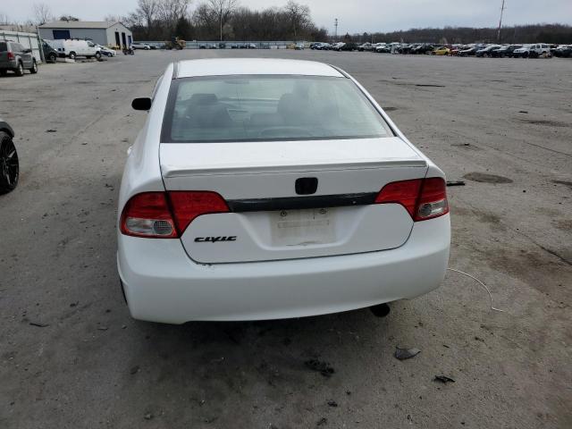 2HGFA16679H524913 - 2009 HONDA CIVIC LX-S Սպիտակ լուսանկար 6