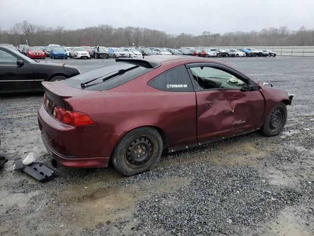 JH4DC53012C001501 - 2002 ACURA RSX TYPE-S RED photo 3