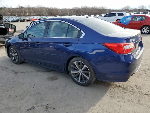 4S3BNAN66F3054245 - 2015 SUBARU LEGACY 2.5I LIMITED BLUE photo 2