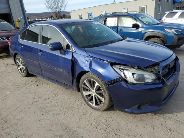 4S3BNAN66F3054245 - 2015 SUBARU LEGACY 2.5I LIMITED BLUE photo 4