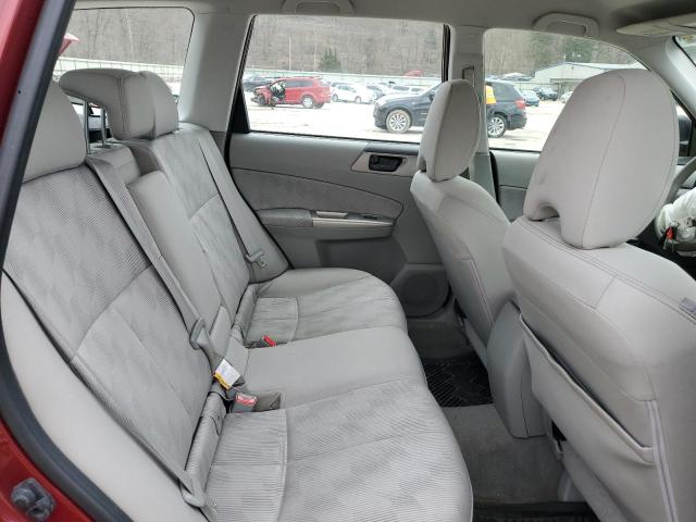 JF2SH6BC6AH775760 - 2010 SUBARU FORESTER XS Rojo foto 11