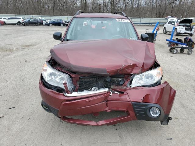 JF2SH6BC6AH775760 - 2010 SUBARU FORESTER XS Rojo foto 5