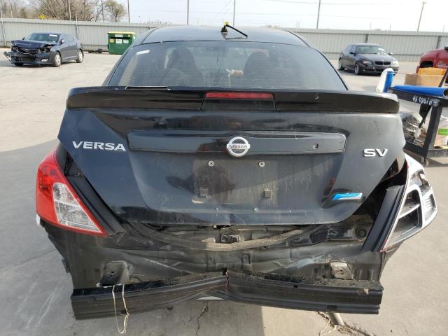 3N1CN7APXDL890120 - 2013 NISSAN VERSA S BLACK photo 6