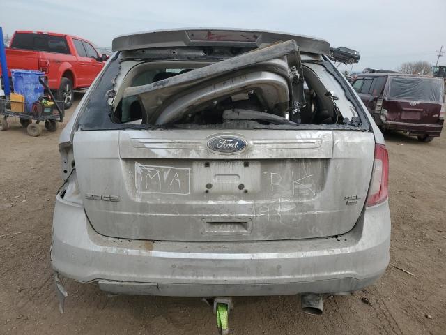 2FMDK4JC2BBB47980 - 2011 FORD EDGE SEL SILVER photo 6