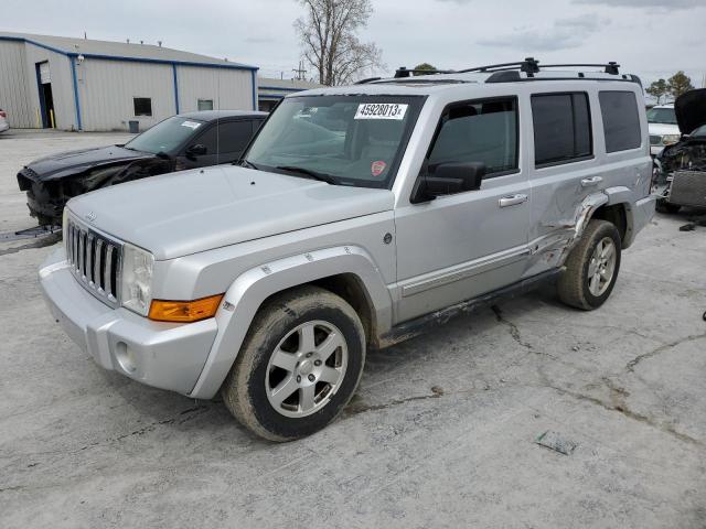1J8HG58N76C179035 - 2006 JEEP COMMANDER LIMITED SILVER photo 1