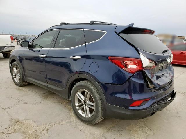 5XYZU3LB5JG507711 - 2018 HYUNDAI SANTA FE S BLUE photo 2