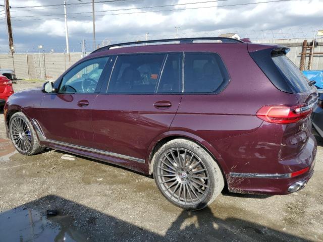 5UXCX6C14N9K25149 - 2022 BMW X7 ALPINA XB7 BURGUNDY photo 2