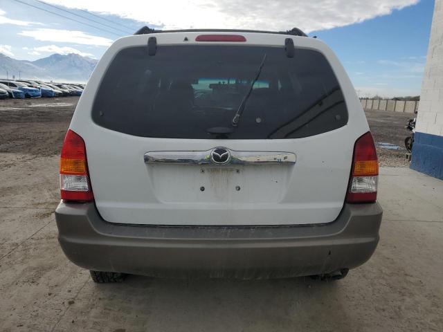 4F2CZ96153KM22734 - 2003 MAZDA TRIBUTE ES WHITE photo 6
