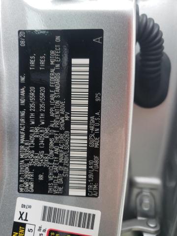 5TDFZRBH7LS046269 - 2020 TOYOTA HIGHLANDER PLATINUM SILVER photo 13