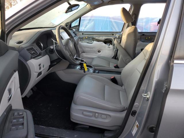 5FNYF5H53HB040424 - 2017 HONDA PILOT EXL SILVER photo 7